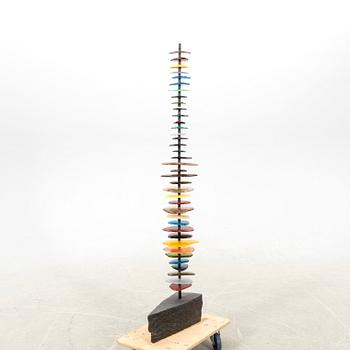 Birgitte Linde, sculpture glass and stone.