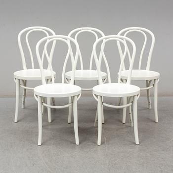 Five 'Öglan' chairs by Gillis Lundgren, IKEA.