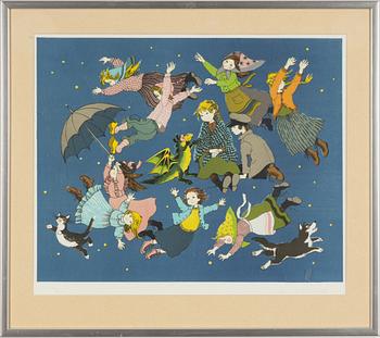 Ilon Wikland, Från "Draken med de röda ögonen".