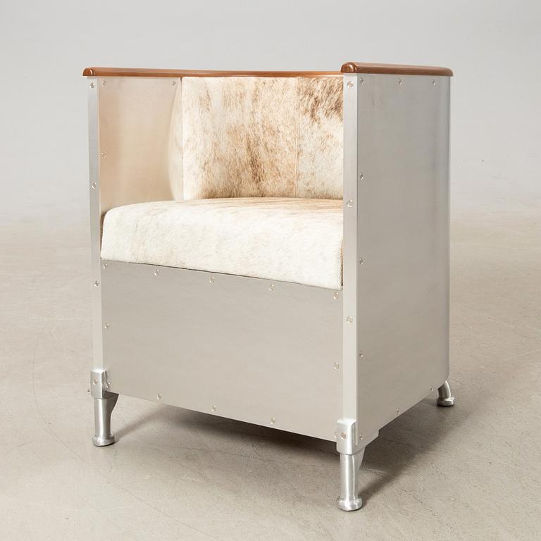 Mats Theselius, armchair "Aluminium Chair", Källemo.