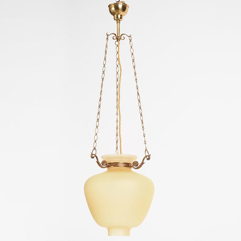 Bertil Brisborg, taklampa, modell "31914", Nordiska Kompaniet 1940-50-tal.