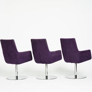 Roger Persson, "Happy", 3+3 armchairs, Swedese.