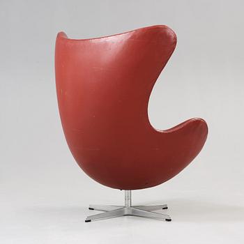 FÅTÖLJ, "Ägget", Arne Jacobsen för Fritz Hansen, Danmark, 1978.