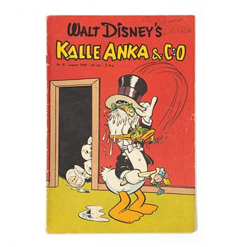 Comic book, Donald Duck & Co, no 8. 1949.