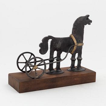 Bertil Vallien and Horst Graf, a sculpture, Boda Smide.