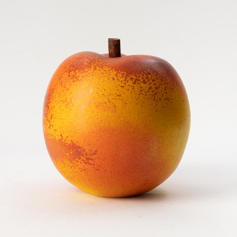 Per Hammarström, a stoneware sculpture opf an apple, signed.