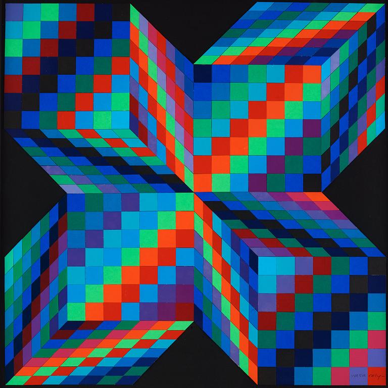 Victor Vasarely, "Paava".