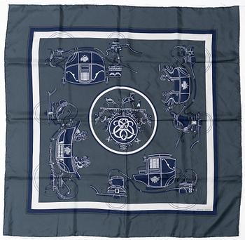Hermès, scarf, "Ex Libris".