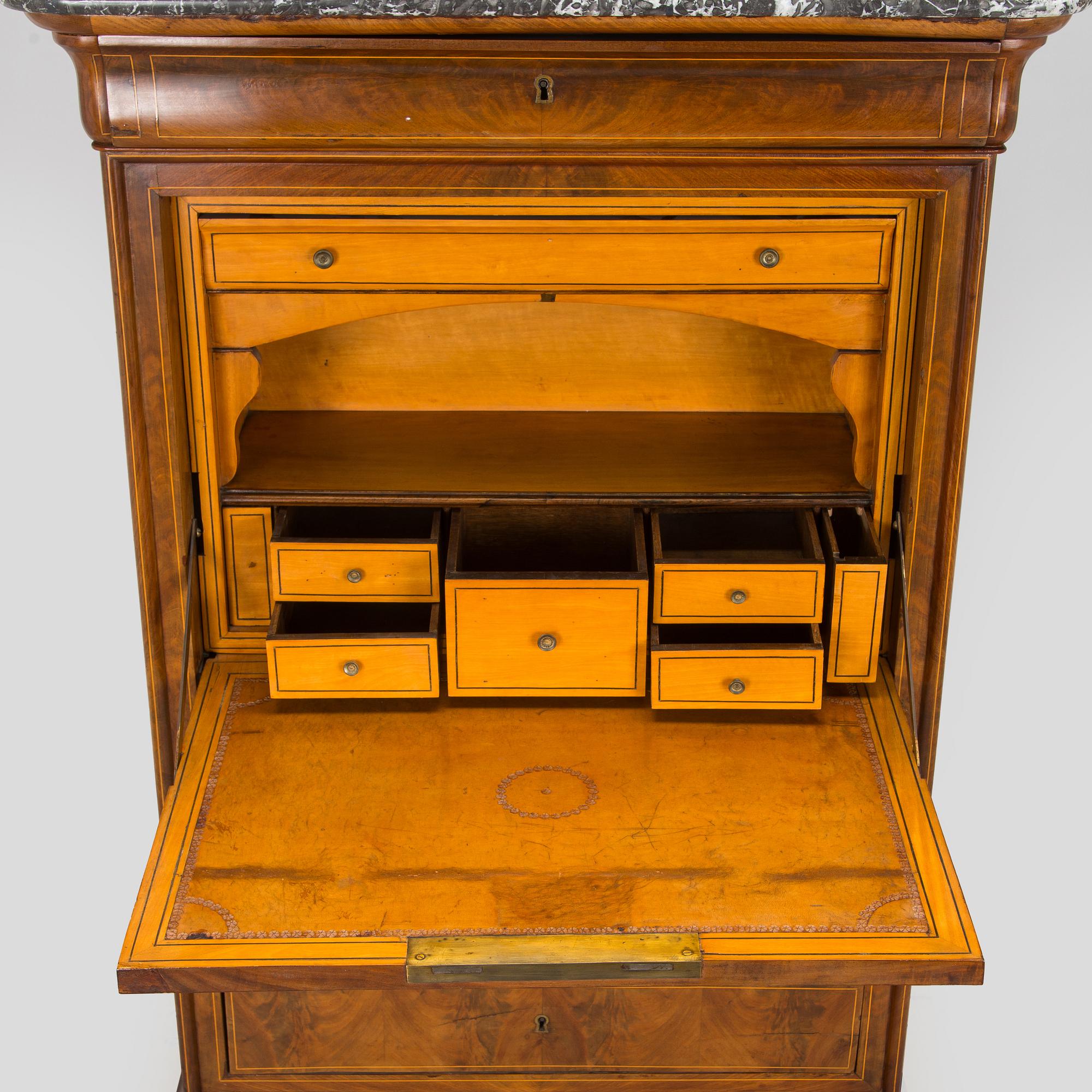A late 19th century writing desk.