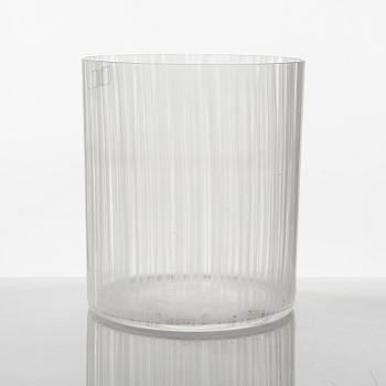 Ingegerd Råman, vas, glas, "Slowfox", Orrefors, signerad.