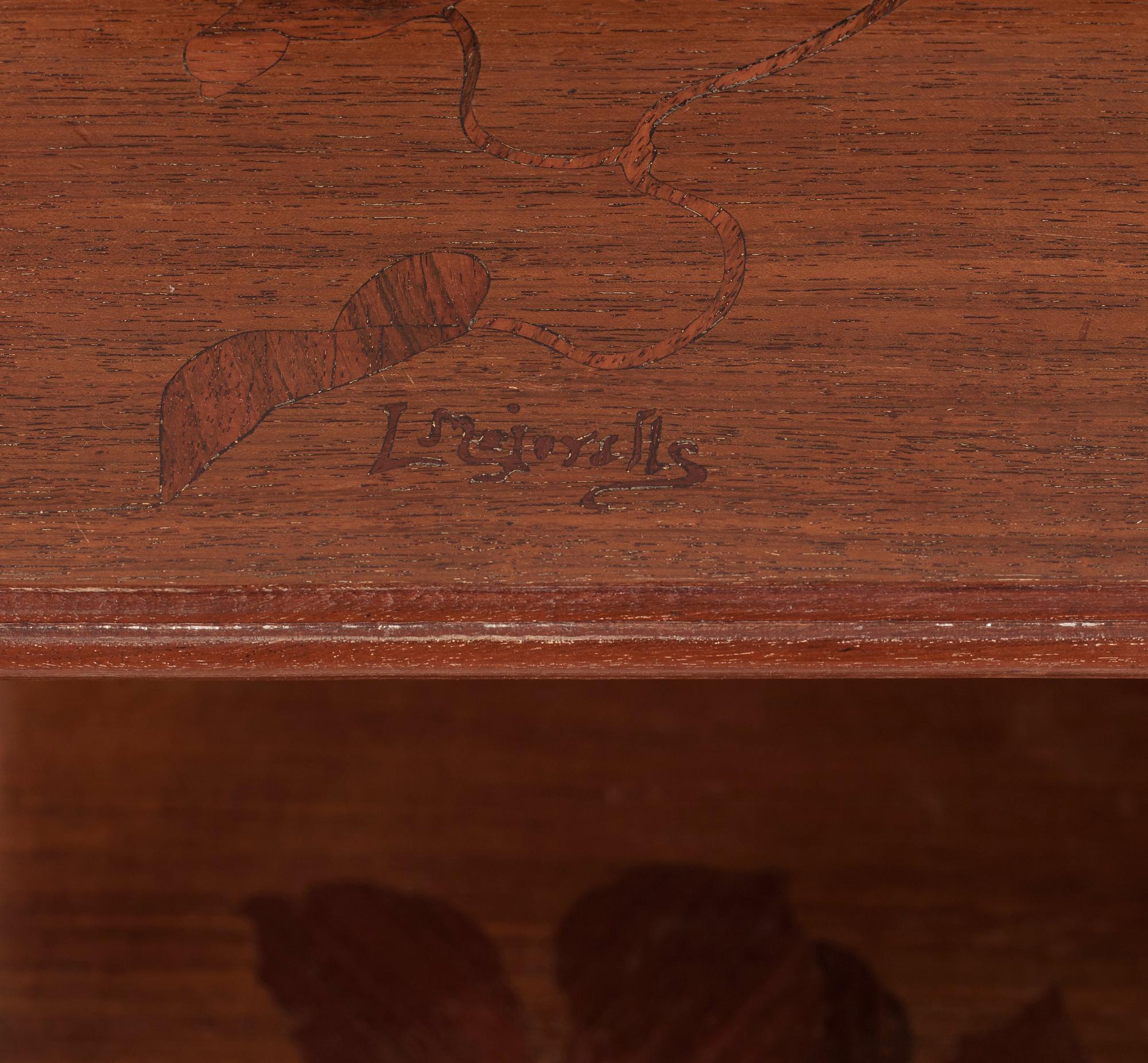 A Louis Majorelle Art Nouveau table, France ca 1900.