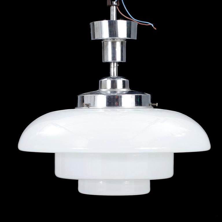 TAKLAMPA, funkis, 1920-40-tal. Höjd ca40cm.