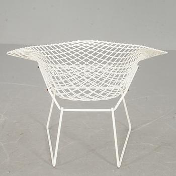 FÅTÖLJ, "Diamond chair", Harry Bertoia, Knoll, etikettmärkt.