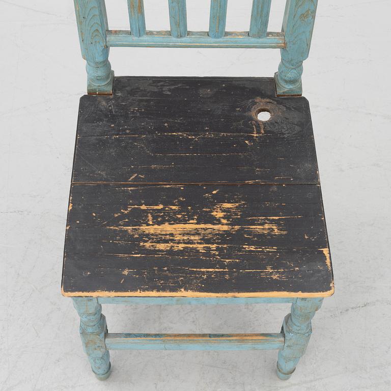 A pair of chairs, 19th Century.