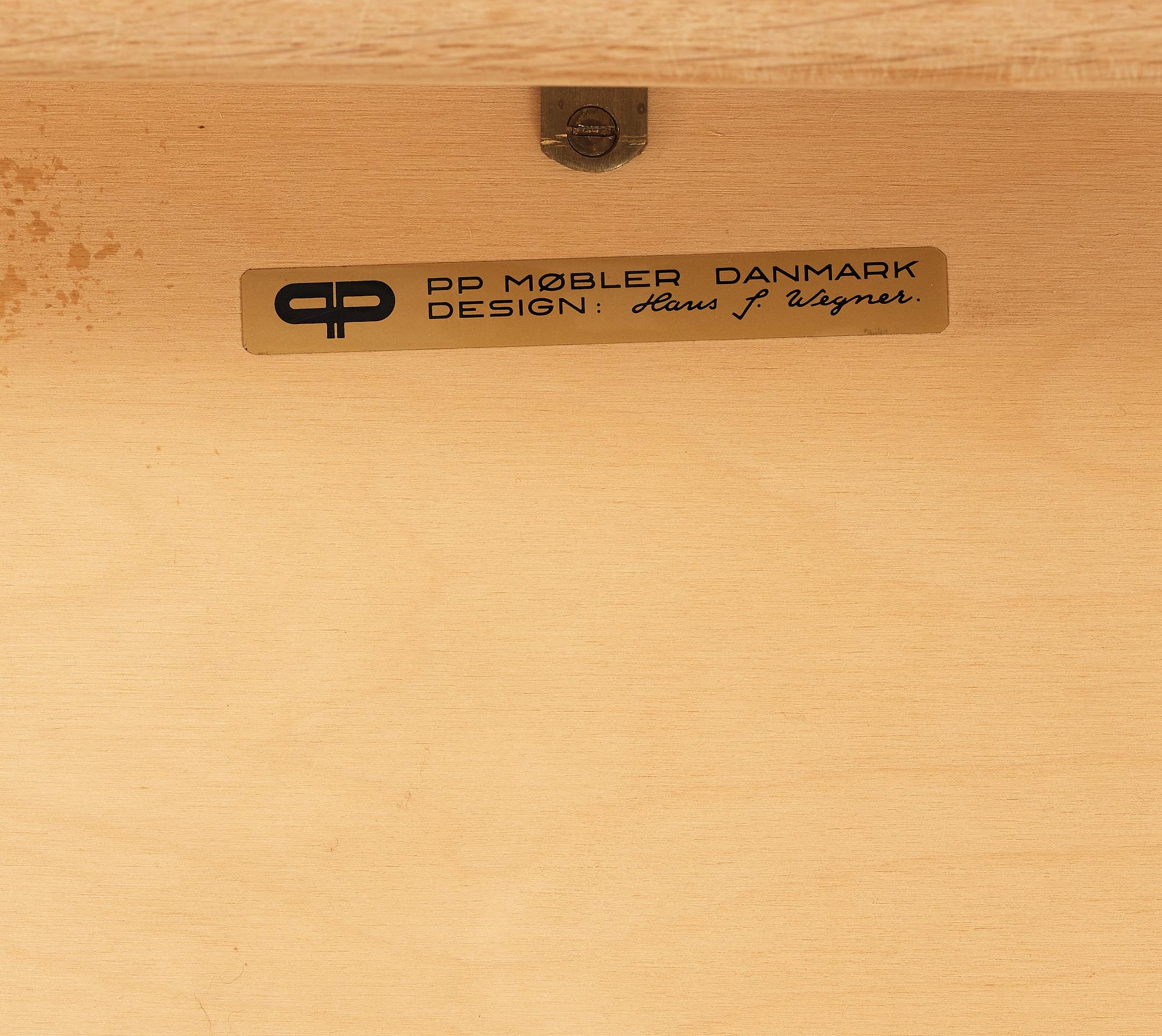 HANS J WEGNER, 3 chairs by PP Møbler, model "PP68", "PP203" and "PP209".