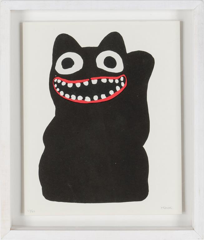 MAKODE LINDE, litografi, signerad och numrerad 23/65.