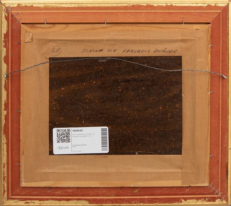 Eric Cederberg, "Scylla och Karybdis bostäder".