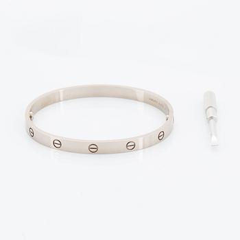 Cartier, armband, 'Love', 18K vitguld.