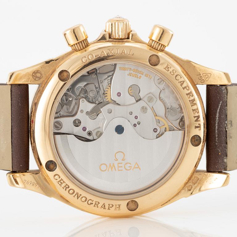 Omega, De Ville, Co-Axial, chronograph, wristwatch, 35 mm.