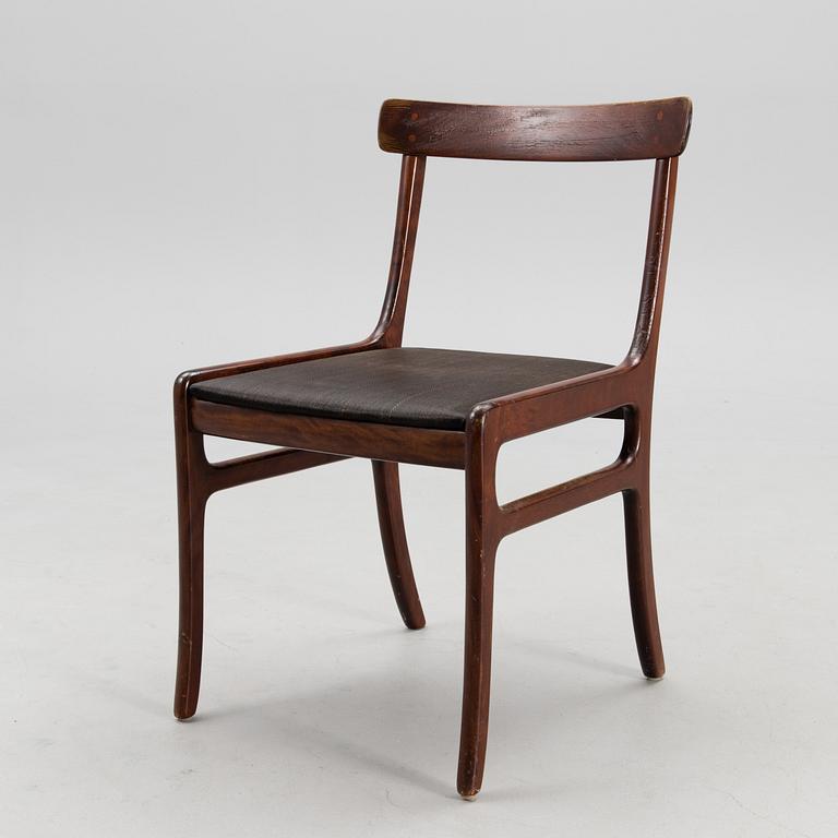 A mid-20th century Danish 'Rungstedlund chair' for Poul Jeppesen.