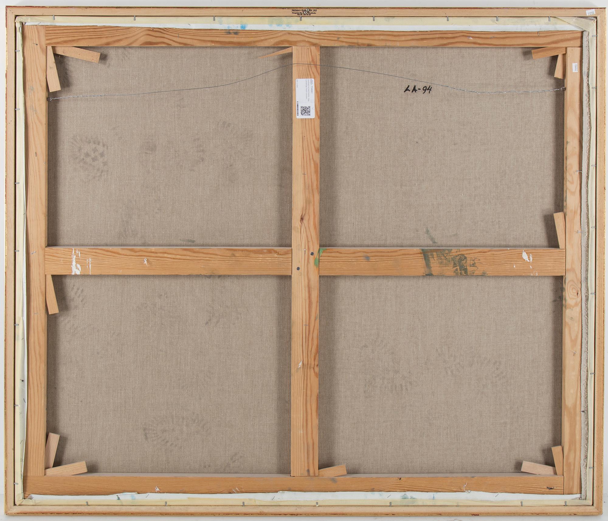 LARS ANDERSSON, Olja på duk, ej signerad.