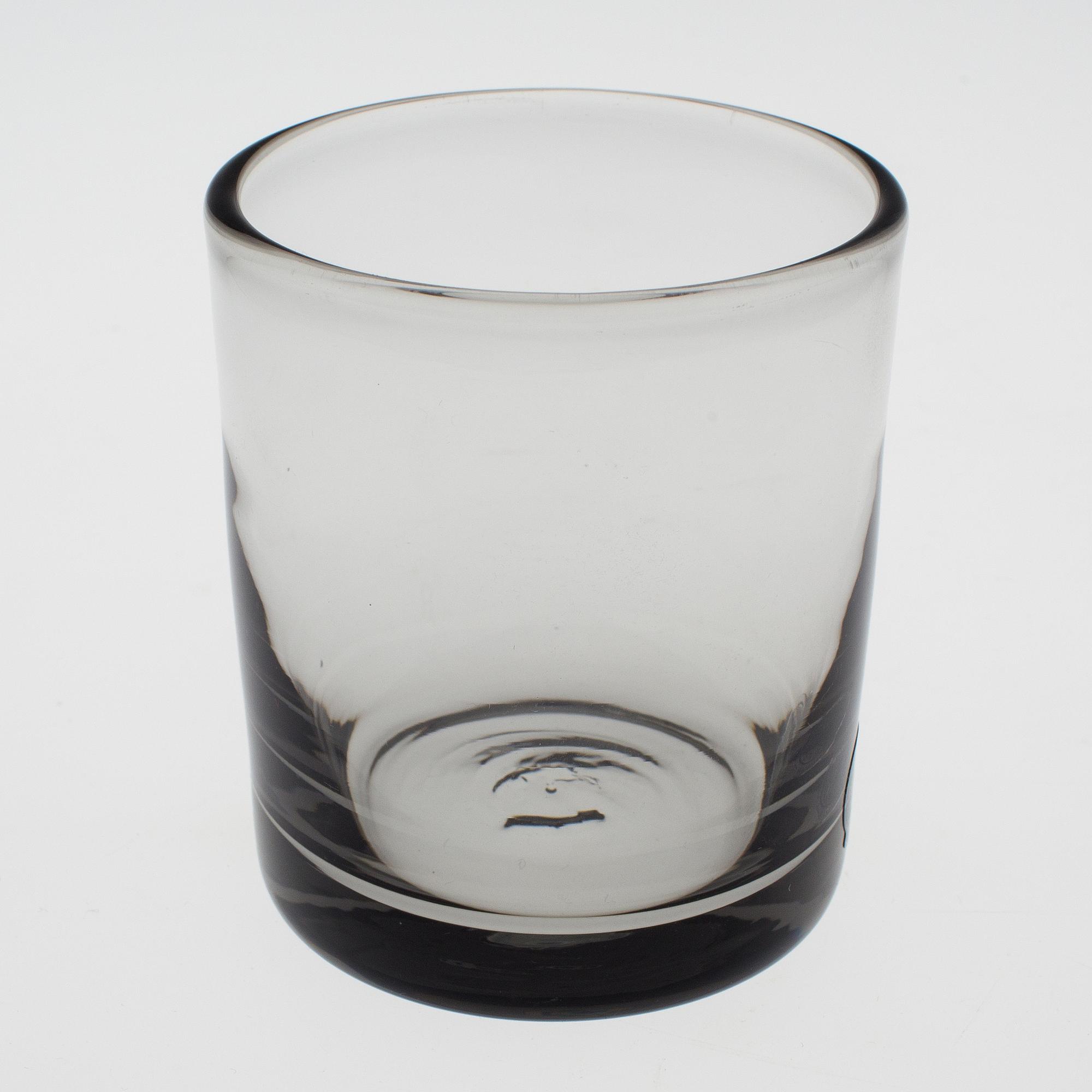 GLAS, 12 st, "Antik", Reijmyre Glasbruk.