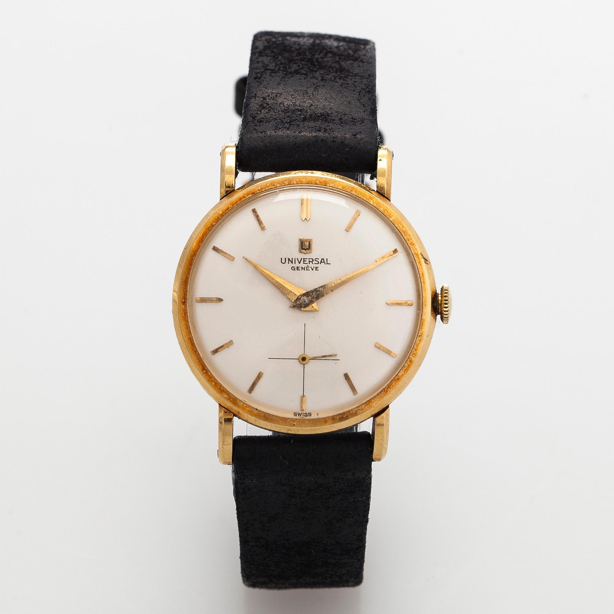 Universal Genève, wristwatch, 30 mm.