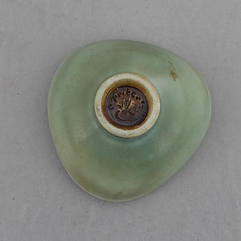 Berndt Friberg, a set of five stoneware miniatures, Gustavsberg Studio.