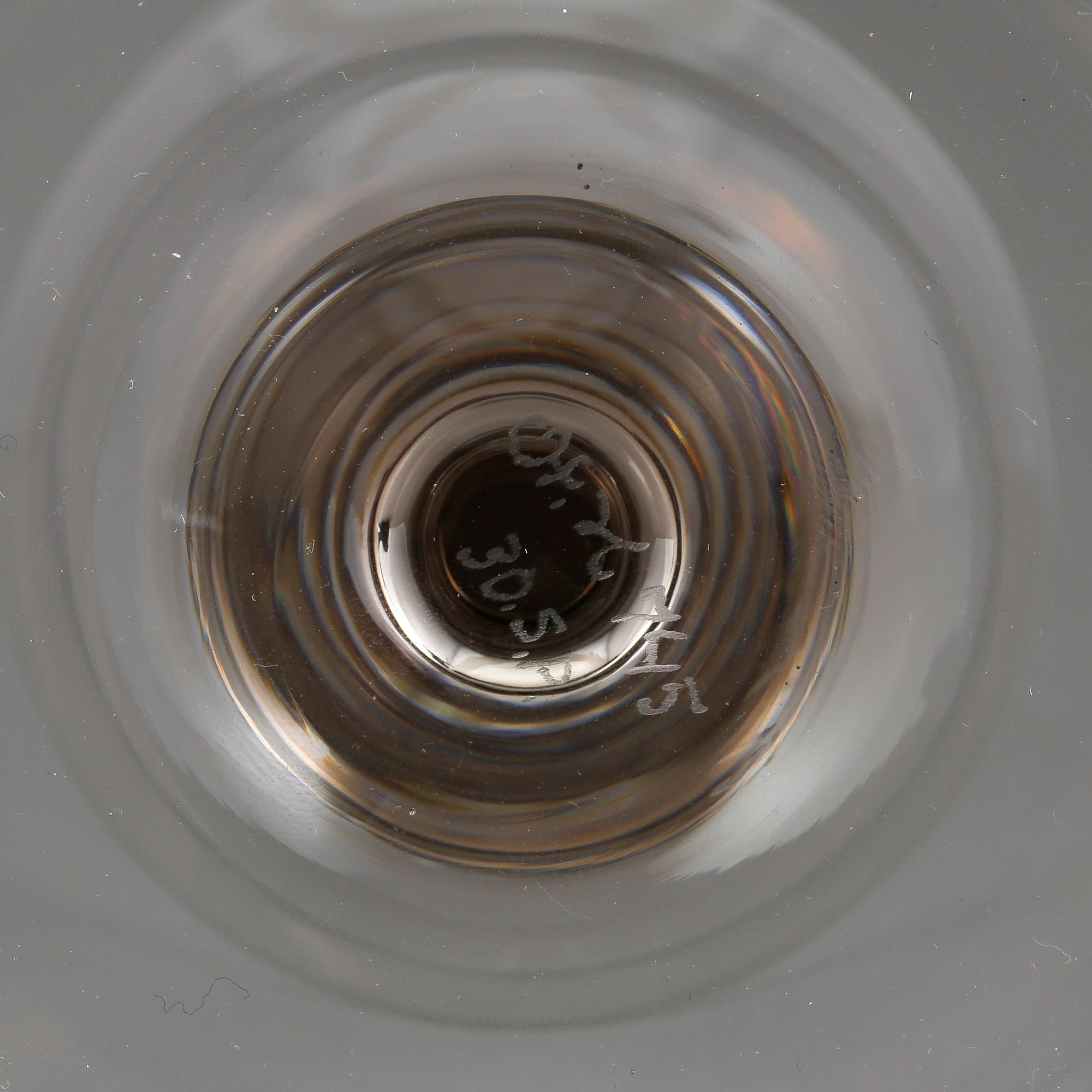 VAS, glas, Edward Hald, Orrefors 1930.