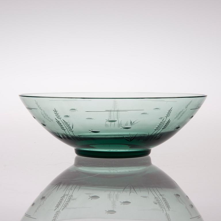 GÖRAN HONGELL, A BOWL. Karhula, 1930s.