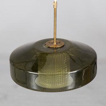 CARL FAGERLUND, Orrefors, taklampa, 1900-talets tredje kvartal.