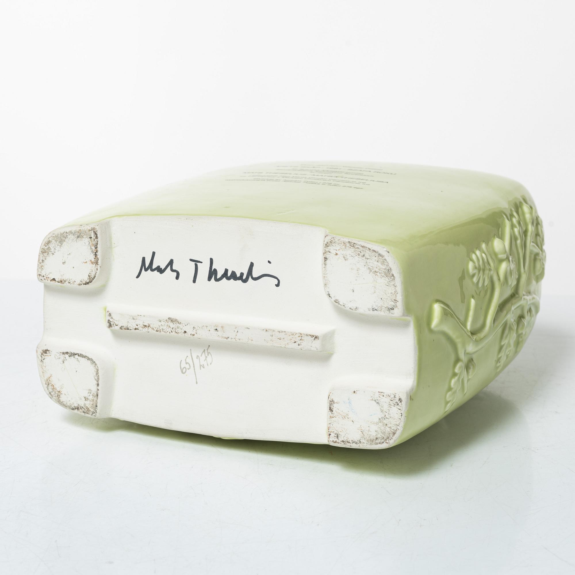 Mats Theselius, vase "The Squirrel Devil / Wiewiór Diabel", Agador, Poland 1991.