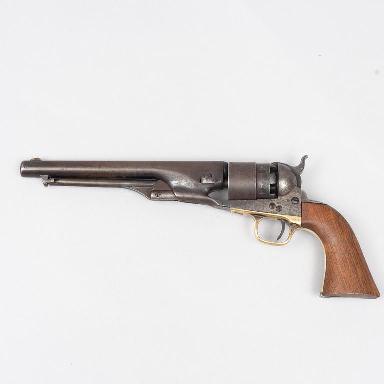 Percussion revolver, Colt 1860 Army, USA, 1867.