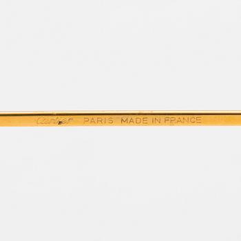 must de Cartier, Santos, Glasögonbågar. Märkta Cartier, Paris, Made in France 135, 54, 16.