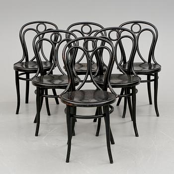 STOLAR 6 st. Thonet, omkring 1900.