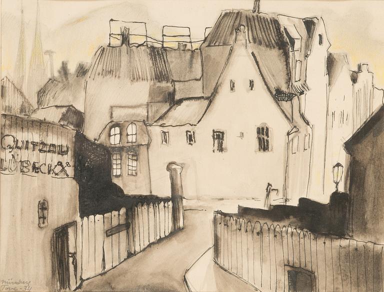 Tove Jansson, Street alley.