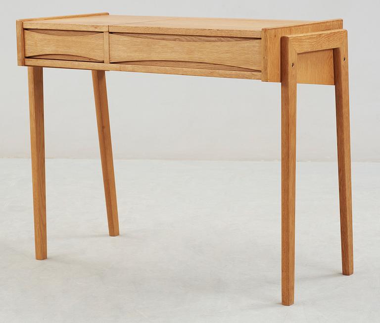 SMINKBORD, ekfanér, Danmark, 1960/70-tal.