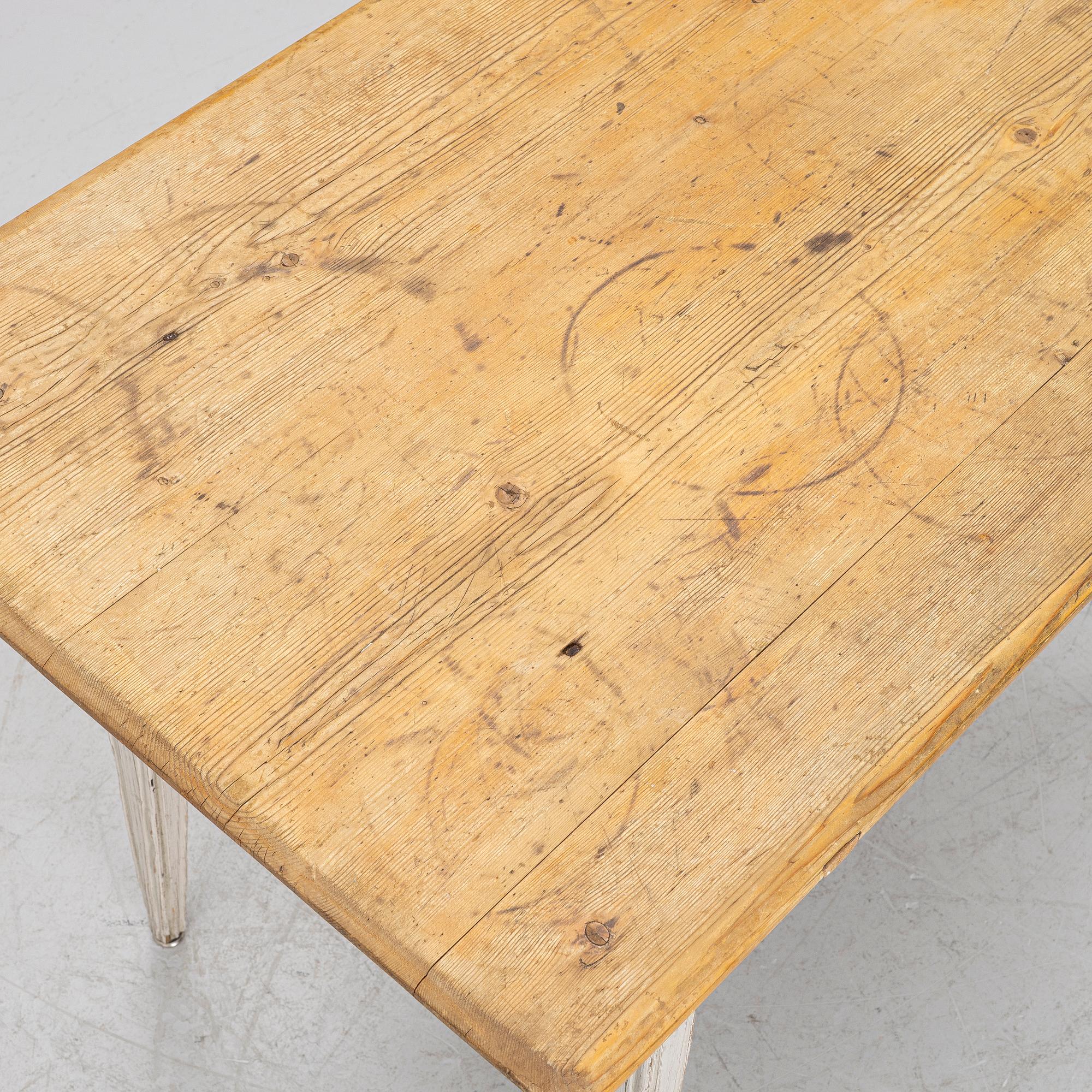 A 19th century table.