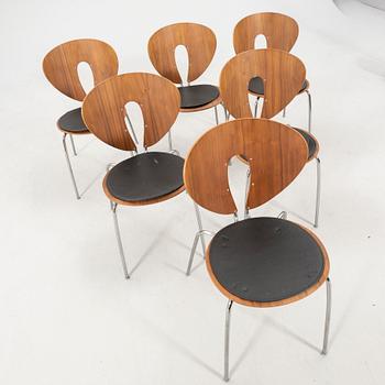 Jesus Gasca chairs, 6 pcs "Globus" for Stua, 21st century.