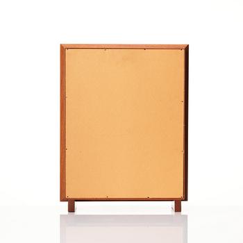 Josef Frank, a mahogany table showcase cabinet, model '2069', Svenskt Tenn, before 1985.