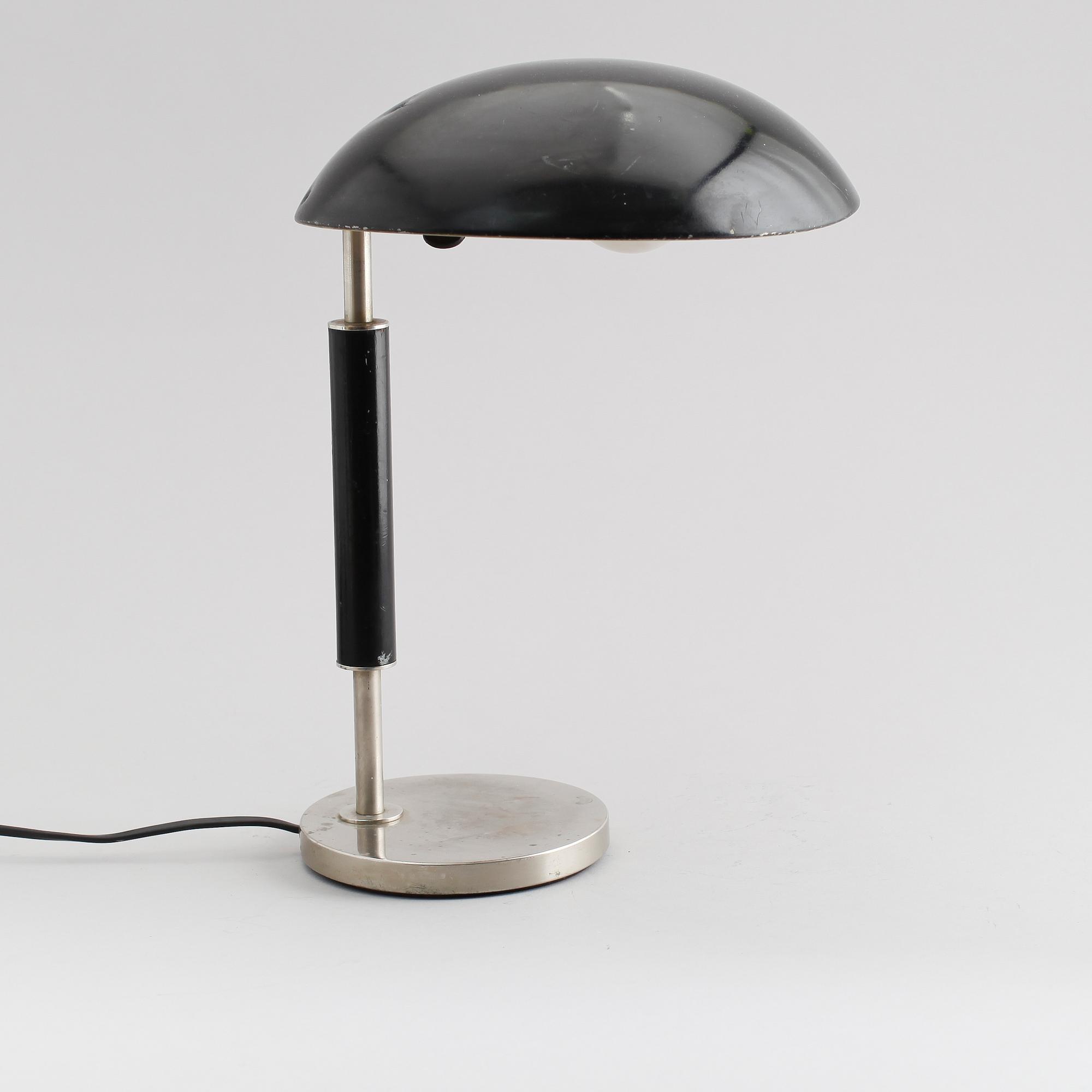 BORDSLAMPA, 1930-/40-tal.