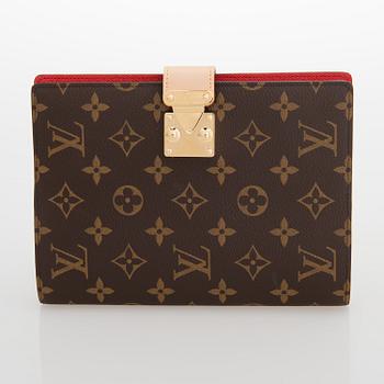 Louis Vuitton, A Monogram canvas Notebook cover 'Paul'.