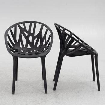 Ronan & Erwan Bouroullec, armchairs, 4 pcs, "Vegetale Chair", Vitra.