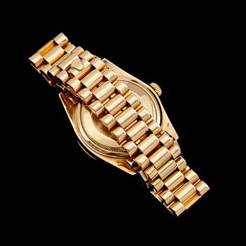 ARMBANDSUR, 18 k guld, Rolex, Day Date. Automatisk.