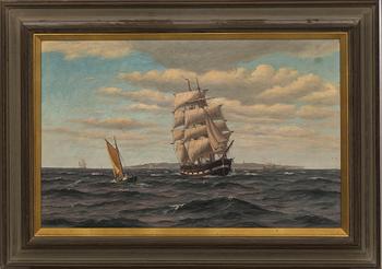 AGNES VON BÜLOW, oli on canvas, signed.