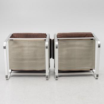 Karl Erik Ekselius, armchairs, a pair, "Mondo", JOC.