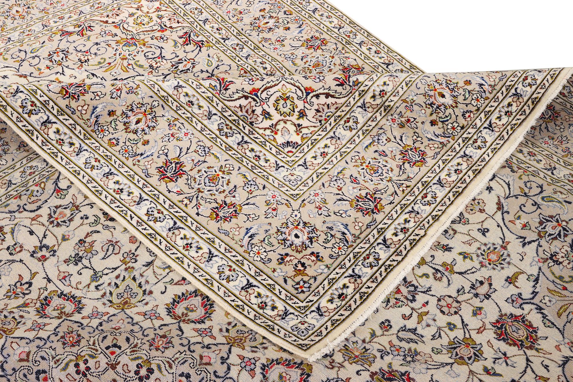 A Keshan carpet, c.. 350 x 250 cm.