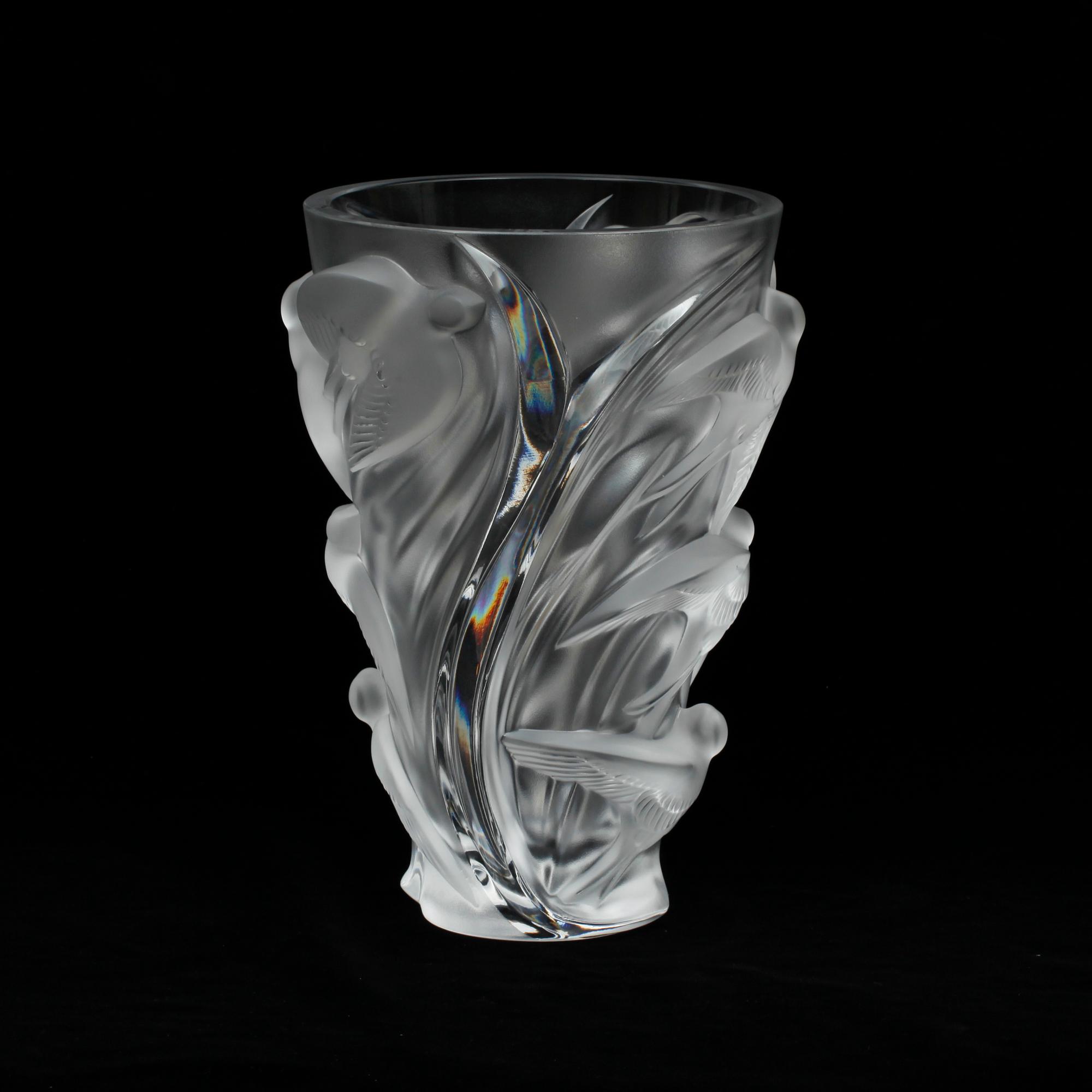 VAS, glas, Lalique, 1900-talets andra hälft.