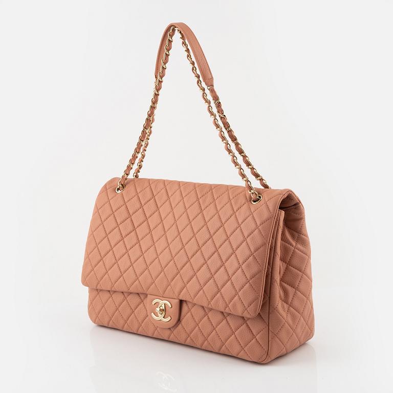 Chanel, a pink leather 'Sac Rabat', 2017.