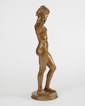 Nils Möllerberg, "Flicka som kammar sig" (= Woman combing her hair).